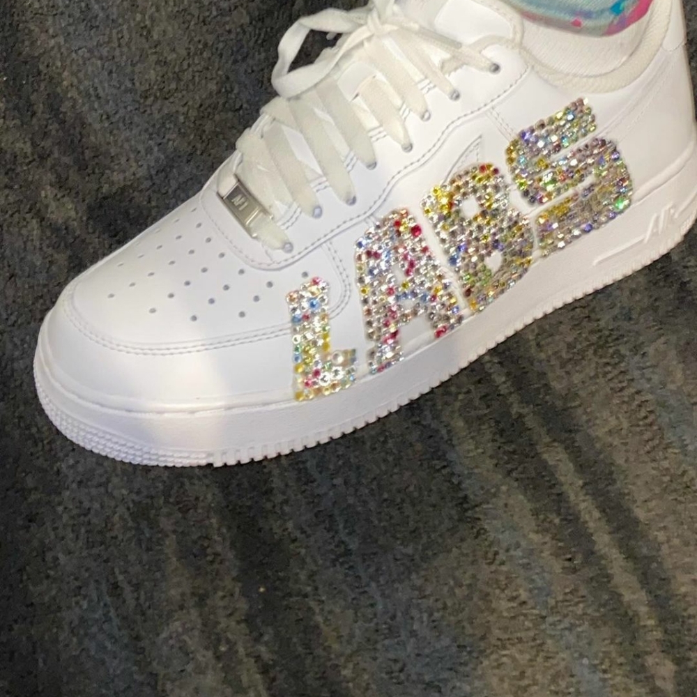 Letter Bling AF1